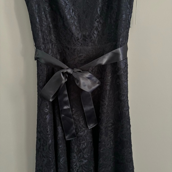 NWT Studio Tahari-Levine Co. Size 6 Navy Lace Dress - Picture 6 of 16